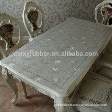 Couverture de table en plastique transparent en gros